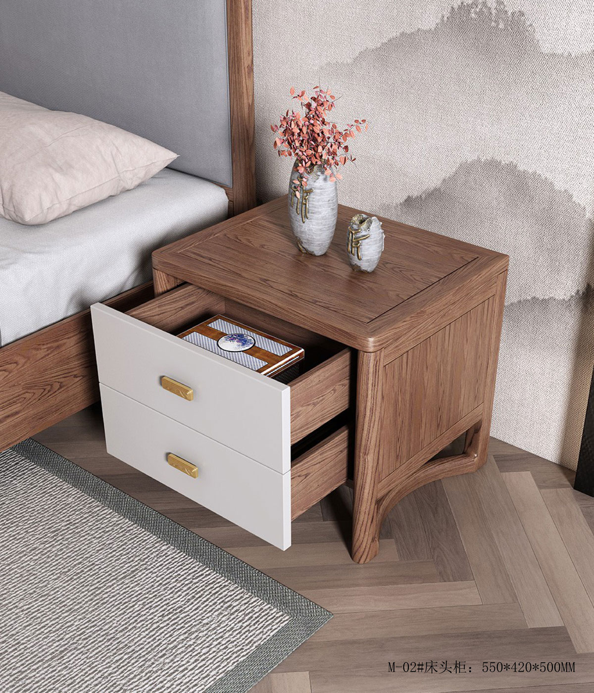 M-02#床头柜  ￥6980